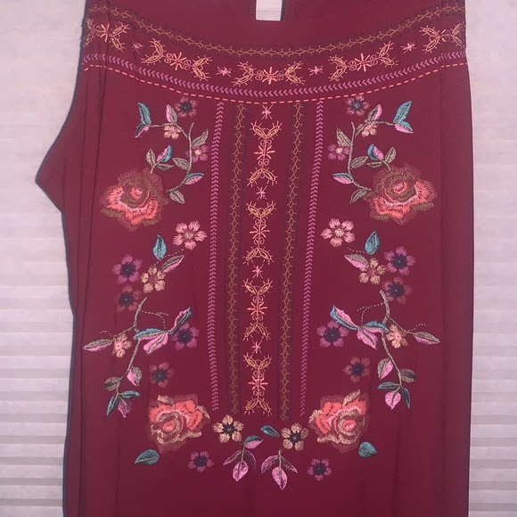 MAURICES MAROON DRESS - Picture 2 of 4